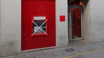 Banco encerrado